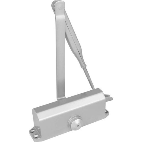 Ferme-porte Closura avec bras ciseaux DR 122 acier inoxydable - 0098.480122 (1/3)