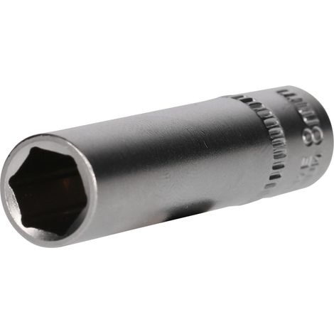 BRILLIANT TOOLS Douille six pans 1/4" longue version 8 mm - BT020954 (1/5)