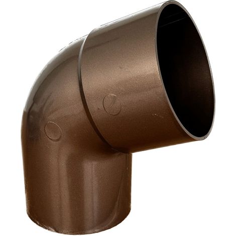 Curva tonda 67.30° per pluviali : Colore - Rame antico, Diametro - 100