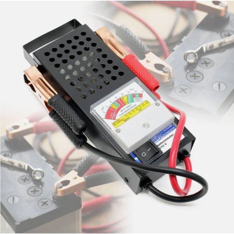 Testeur de batterie auto 6 V et 12 V, vérification numérique de charge et d'état de batterie, garage automobile, diagnostic (1/5)