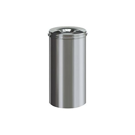 Brabantia  Cestino di sicurezza  acciaio inox  autoestinguente