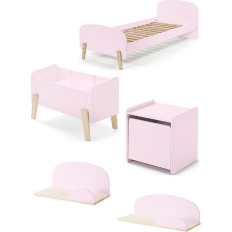 Combinaison de chambre d&039enfant 6 Kiddy-rose