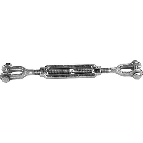 Tendeur à 2 chapes diamètre 18 mm en acier zingué - CHAUBEYRE - 8200418
