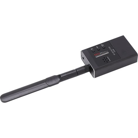 Kit d'outils de détection de caméra G338 avec batterie, testeur de signal sans fil RF, champ magnétique et GPS, noir. (1/5)
