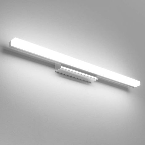 LED Wall Light, IP44 Waterproof, Stainless Steel, 60cm, For Bathroom (1/5)