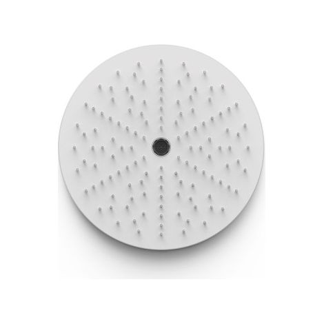 Pommeau de douche encastré au plafondAvec 2 types de jet (pluie/free flow) Blanc mat - TRES 13495002BM
