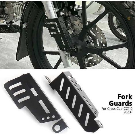1 Paar Gabelschützer und Stoßdämpferabdeckungen für Honda Cub CC110 (1/5)