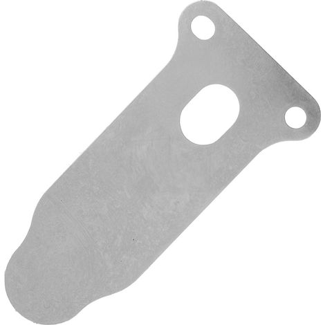 Lot de 5 plaques de soupape en forme de languette, accessoire métallique pour compresseur d'air, longueur 57 mm. (1/5)