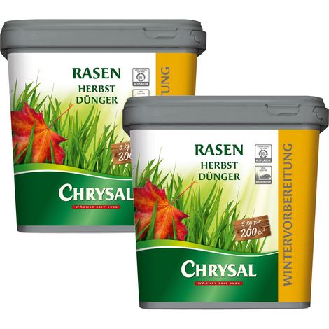 Chrysal Herbstrasendünger 10 kg - Herbst Rasendünger für 400 m² (1/3)