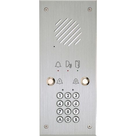 Tli2K Plat.Tel.2Bp+Clavier - AIPHONE TLI2K 120615