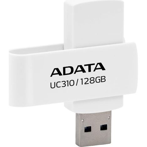 ADATA UC310 64 GB (weiß, USB-A 3.2 Gen 1) (UC310-64G-RWH)