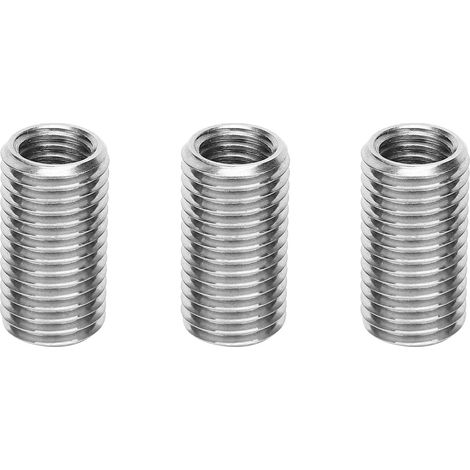 10 Stück, Innengewinde M121,75, Außengewinde M162, 30 mm Länge (1/5)