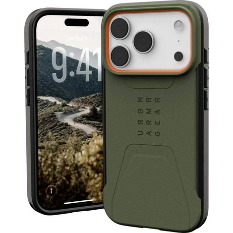 [NEUWERTIG] B-Ware Urban Armor Gear Case Hülle I Phone 17 Pro Grün Schutzhülle Smartphone Cover