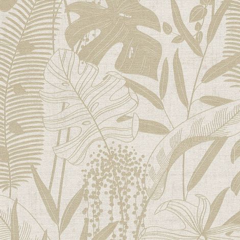Vliestapete - Cuba II - Beige Botanical Dschungel A.S. Creation - 791641 (1/5)