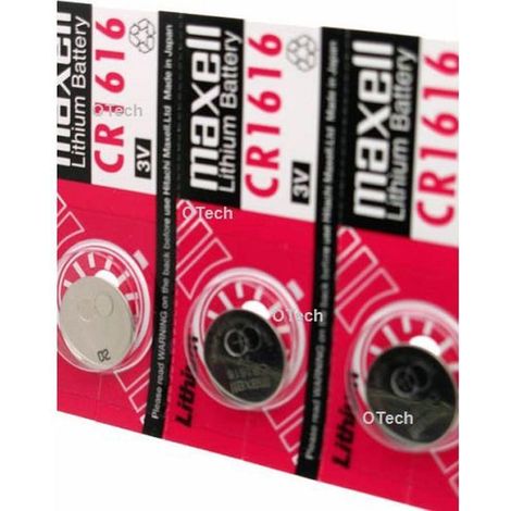 Pack de 5 piles maxell pour MAXELL CR1616 (1/2)