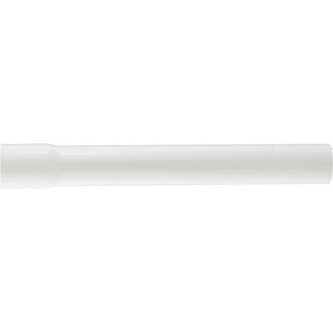 Tube de rallonge avec colle 300 mm blanc