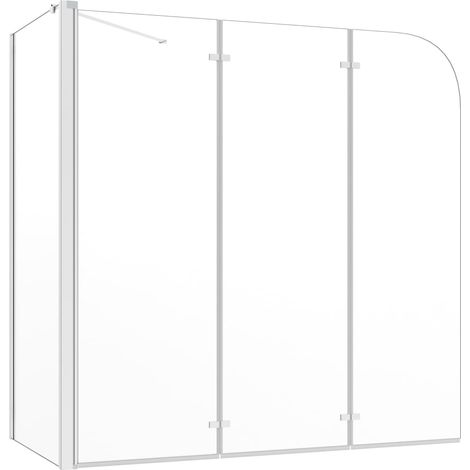 Maison Exclusive - Cabina da Bagno 120x69x130 cm in Vetro Temperato Trasparente