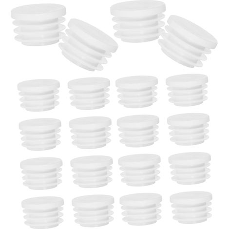 60 embouts de tubes en plastique, bouchons pour trous de tubes (1/5)