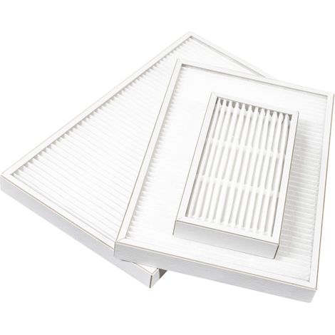 Brizz – Lot de 3 filtres F7 pour VMC DUOLIX MAX – Dimensions 302x175x22 mm – Filtration optimale cadre en cellulose – Compatible MAX HYGRO Atlantic (1/3)