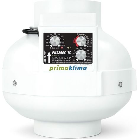 Prima Klima EC TC Rohrventilator 250 mm 1450 m³/h Abluftventilator Lüfter (1/5)