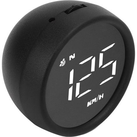 Écran HUD GPS 2.6 pouces Compteur de Vitesse Multifonction Alerte Dépassement et Conduite Fatiguée pour Auto Moto SUV Van Camping-car Bus Lumière Blanche (1/5)