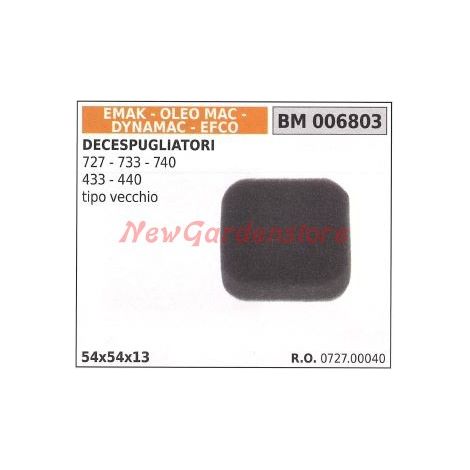 Luftfilter oleomac efco Freischneider 727 733 740 433 440 072700040