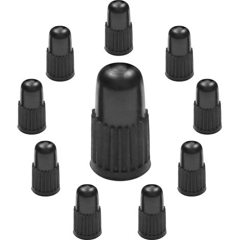 Capsules valve vélo – Lot de 10 – Compatible Dunlop, Presta, Schrader – Durables – VTT, route, électrique (1/5)
