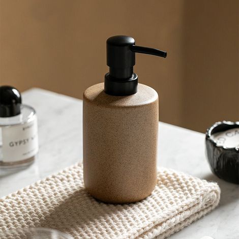 Accessoires de salle de bain, distributeur de savon liquide rechargeable (1/5)