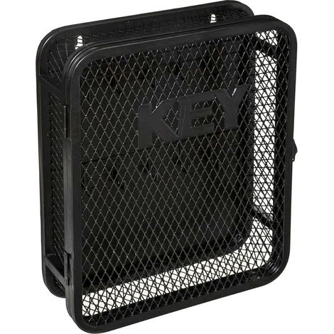 [NON UTILIZZATO] Scatola per chiavi 26x32x8cm nero metallizzato