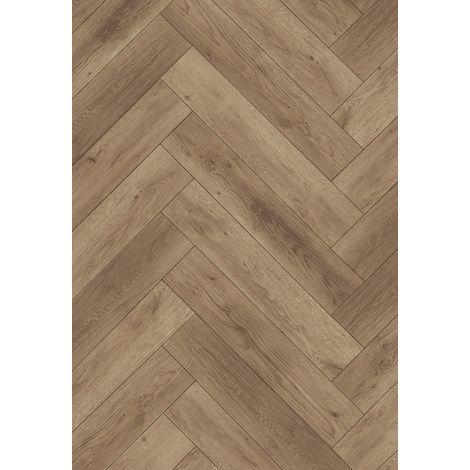 Mexen Spirit Lake panneaux en vinyle en chevrons 635 x 127 mm SPC 6,5 mm sous-couche 1,5 mm, 4 V-Fuga, Chêne (1/2)