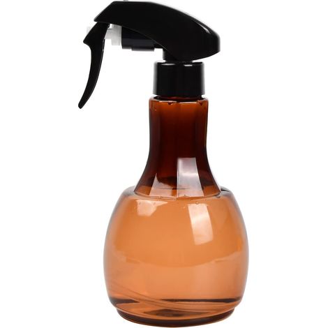 One Piece 400ml Bouteille Vaporisateur Vide Bouteille Vaporisateur Plastique Bouteille Vaporisateur, Plante, Coiffure, Jardin, Pulvérisateur De Nettoyage (Marron)-8 19cm (1/2)