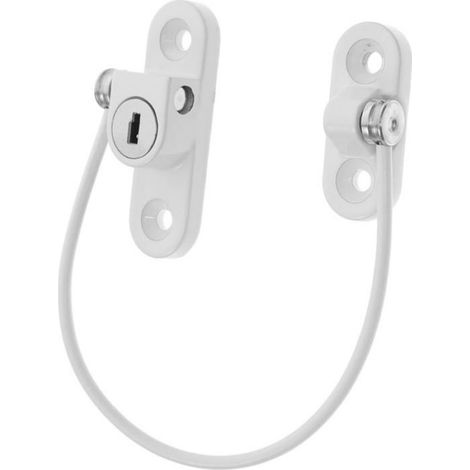 1 Butée de fenêtre Serrure de sécurité Métal Pour porte coulissante Fenêtre à battant