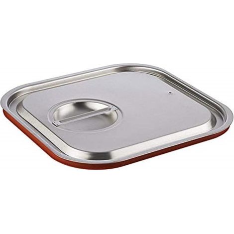APS 80029 GN 2/3 coperchio per il trasporto, guarnizione in silicone, presa incassata e foro per evitare il vuoto, non adatto ai forni a vapore combinati