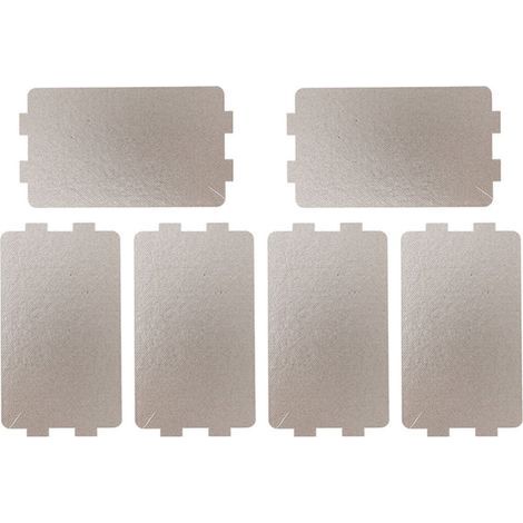 Lot de 6 feuilles épaissies pièces de rechange plaques de
