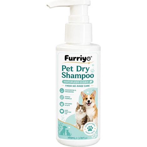Furriyo Hunde- und Katzen-Reinigungsschaum – Sanfter Schaum zur Fleckenentfernung für die gründliche Reinigung Ihres Haustieres ohne Abspülen (1/5)