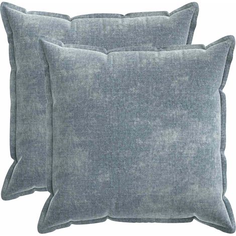 Cushion Cover 2 pcs HOUTEN Light Blue 60 x 60 cm vidaXL