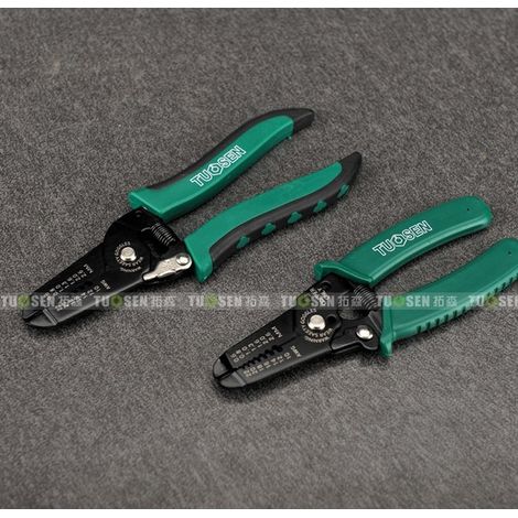 Multi-functional wire stripper, cable cutters, electrician's wire stripper, wire crimping and stripping tool (1/4)