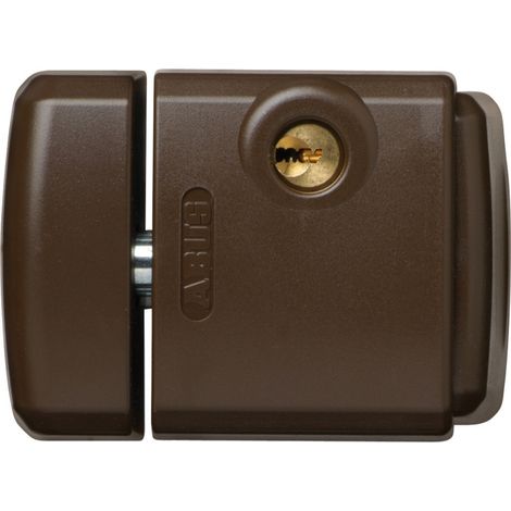 ABUS Fenster-Zusatzschloss FTS3003 braun, verschiedenschliessend (1/4)