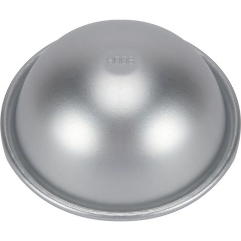 10 cm Halbkreisförmige Aluminium-Halbkugel-Kuchenform für Chiffon-Kuchen, Bikini-Kuchen, Dessert-Pudding-Backform (1/5)