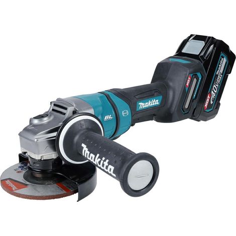 Amoladora angular de batería 40 Vmax XGT MAKITA Disco 125 mm BL-Motor 11000 rpm anti-reinicio suave accesorios solo cuerpo máquina GA050GZ