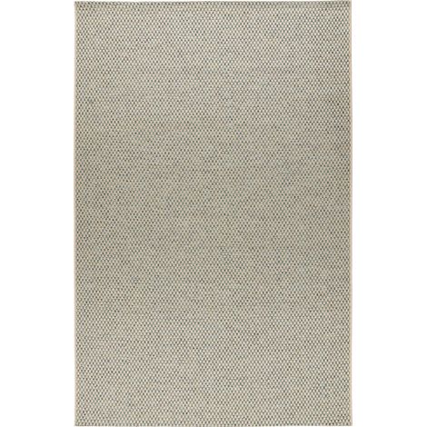 Tapis tribal bleu vert robuste intérieur extérieur - 290 x 200 cm (1/5)