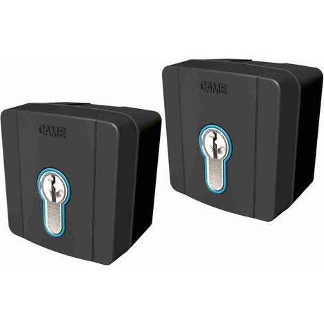 Kit Coppia 2 Selettori a Chiave Da Esterno Parete CAME SELD1K01 8K06SL-004