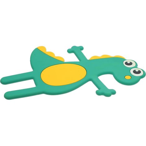 Multi-Style Car Phone Holder with Dinosaur Design in Green Silicone, Easy to Install, 2 Support Legs, Air Vent Mount, Multiple Styles (1/5)