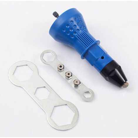 Perceuse à riveter électrique sans fil - Outils de rivetage sans fil - Adaptateur pour perceuse à riveter (1/5)
