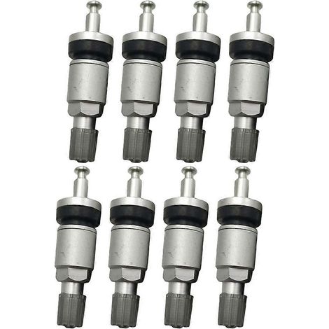 Kit de réparation de valves TPMS pour pneus tubeless en alliage (8 pièces) (1/5)