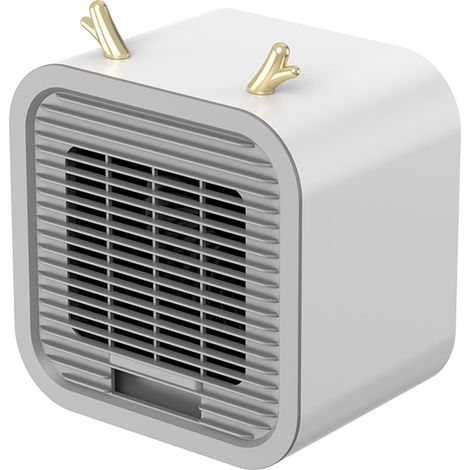 Mini raffrescatore d'aria - grigio - USB - portatile - ufficio/esterno - silenzioso