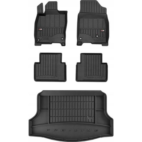 SET tappetini in gomma 3D per Honda Civic 10 Hatchback dal 2017- (1/5)