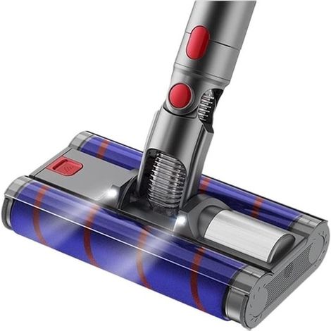 Brosse motorisée pour sols Dyson V7 V8 V10 V11 V15, brosse à double rouleau remplaçable (1/4)