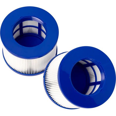 YanBan 2 pièces de Remplacement de Filtre de Type VI Compatible avec GYMAX Le Spa, pour la Plupart des spas, Filtre de Piscine Gonflable