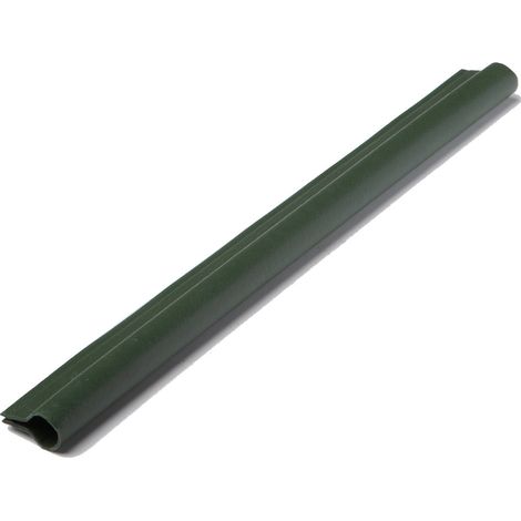 TAMS® 10 Stück Klemmschienen für Sichtschutzstreifen 19 cm Grün (1/5)